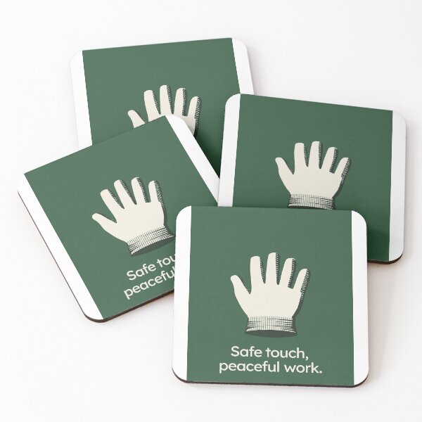 Item preview, SAFETY TOUCH, PEACEFUL WORK designed and sold by safetygearpro.