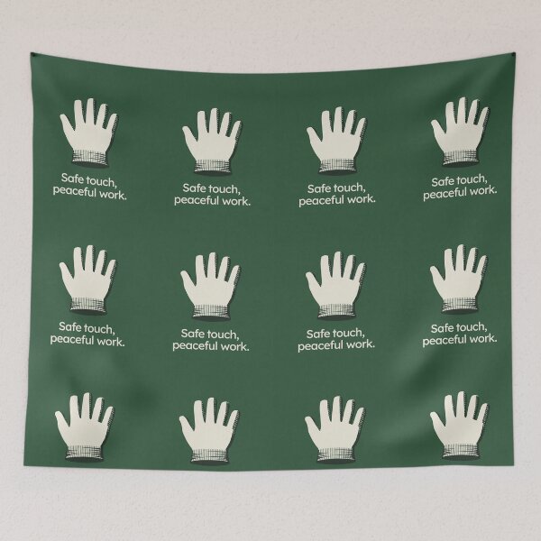 Item preview, SAFETY TOUCH, PEACEFUL WORK designed and sold by safetygearpro.