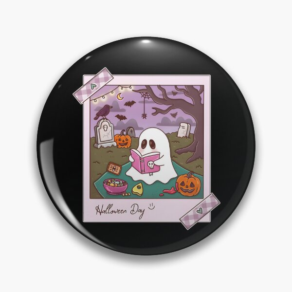 Item preview, Halloween Day Reading Ghost designed and sold by CharmiA Fox.