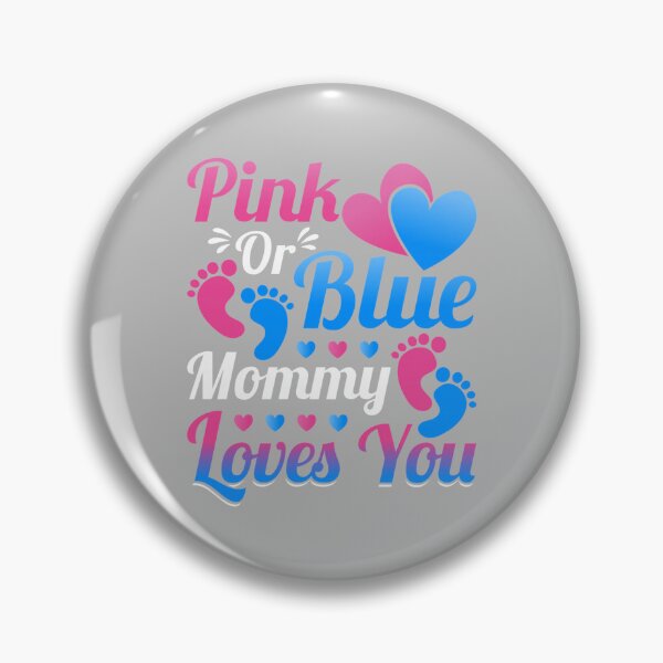 Item preview, Mens Pink or Blue Mommy Loves You - Mummy to Be Gender Reveal designed and sold by ArleneRowe.