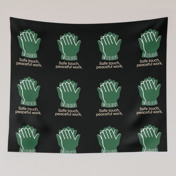 Item preview, SAFETY TOUCH, PEACEFUL WORK designed and sold by safetygearpro.