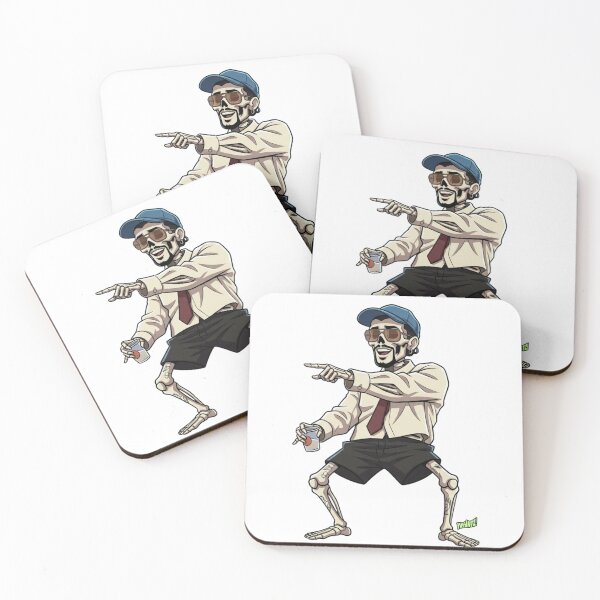 Item preview, Bad Bunny Skeleton – Reggaeton Lovers designed and sold by YOFANTZ!.