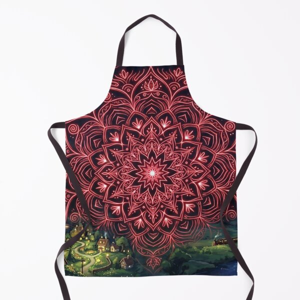 Item preview, Floating mandala at night designed and sold by Sigtrix.