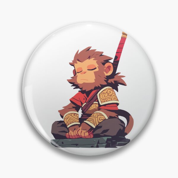 Item preview, Wukong illustration  designed and sold by robyeyedropy.