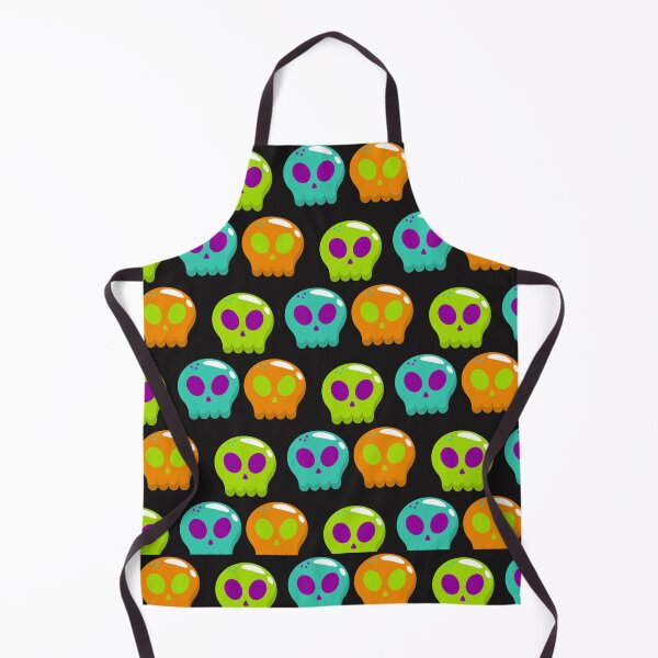 Item preview, Colorful Cute Alien Skulls Pattern designed and sold by manojbalan1968.