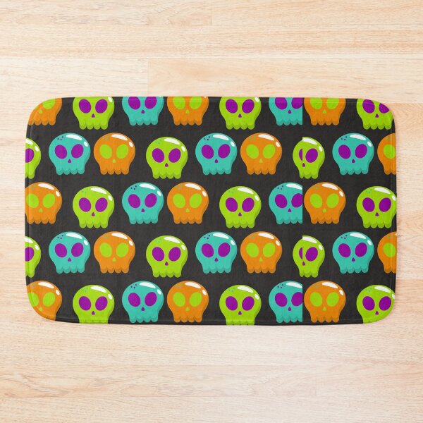 Item preview, Colorful Cute Alien Skulls Pattern designed and sold by manojbalan1968.