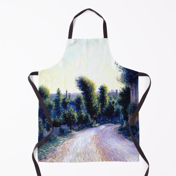 Item preview, Road near Giverny: A Sunlit Impressionist Journey Along a Peaceful Country Lane designed and sold by artdesignsnow.