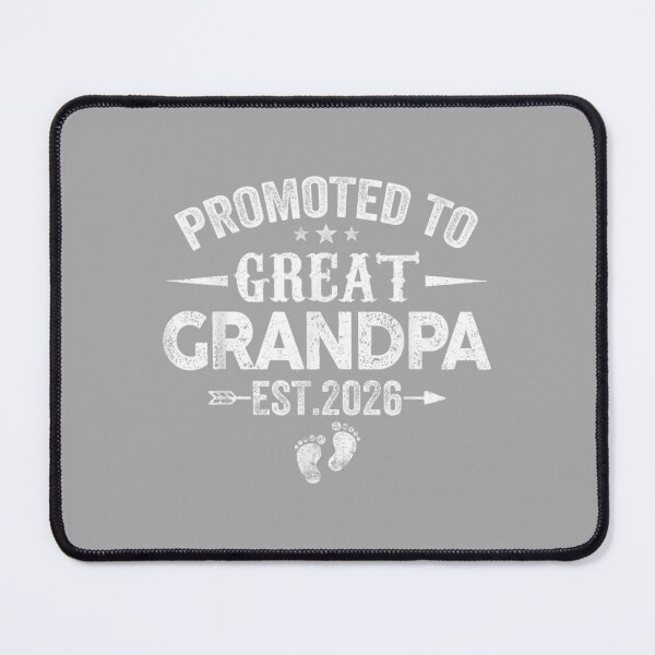 Item preview, Mens Promoted to Great Grandpa Est 2026 Soon to Be Grandpa designed and sold by ArleneRowe.