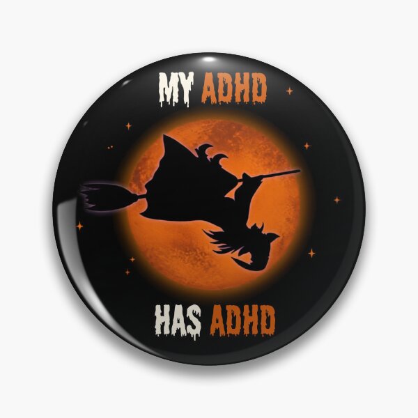 Item preview, My ADHD has ADHD Funny ADHD Haloween Witch designed and sold by T-version.