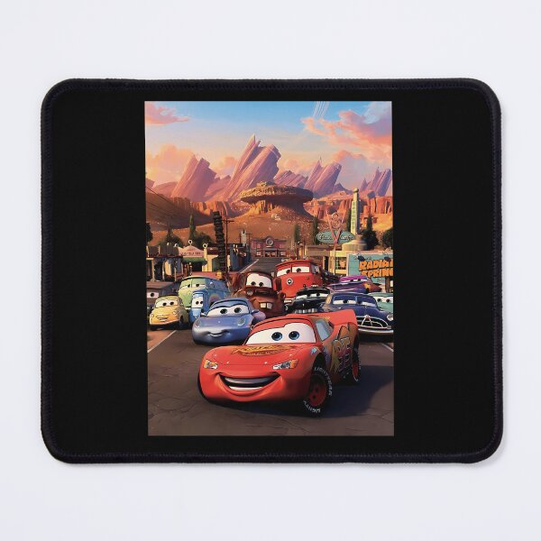 Item preview, Radiator Springs Town Scene Animated Poster designed and sold by Diamonds232.