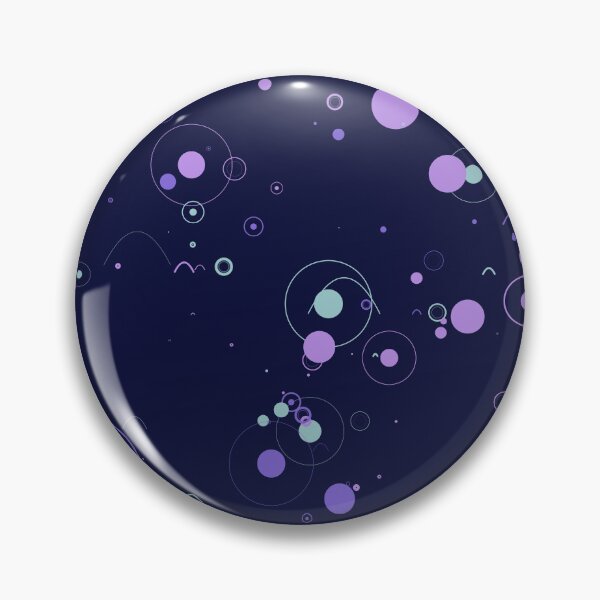 Item preview, Abstract Purple Floating Geometric Circles Pattern designed and sold by GraphyLab.