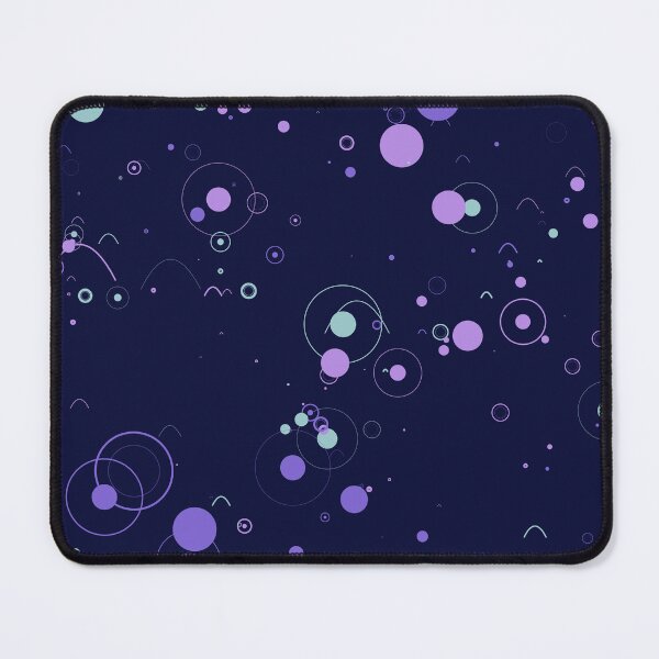 Item preview, Abstract Purple Floating Geometric Circles Pattern designed and sold by GraphyLab.