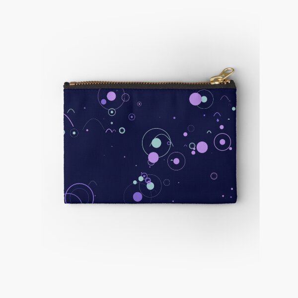 Item preview, Abstract Purple Floating Geometric Circles Pattern designed and sold by GraphyLab.