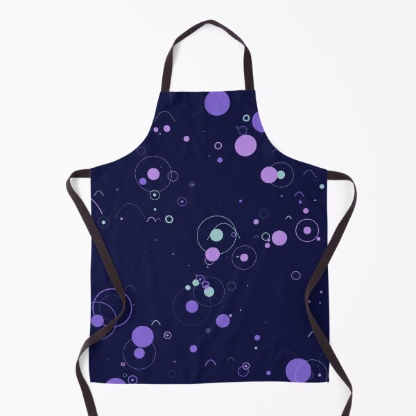 Item preview, Abstract Purple Floating Geometric Circles Pattern designed and sold by GraphyLab.