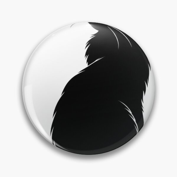 Item preview, Black Cat Looking Back Silhouette | Minimalist Cat Design | Cat Lover Gift designed and sold by Skedart.