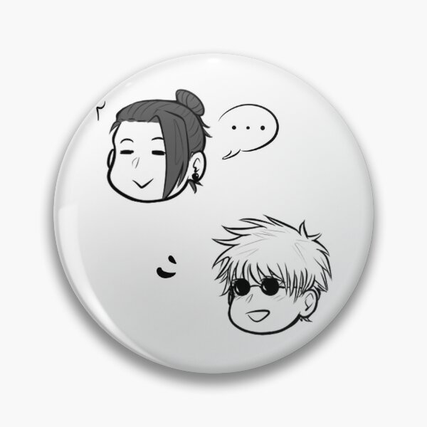 Item preview, Gojo and Geto Chibi designed and sold by lazyyellowsheep.