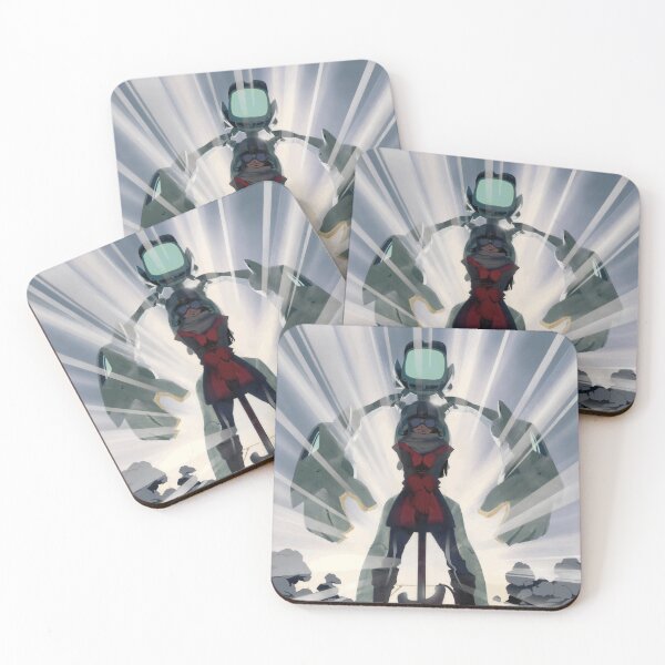 Item preview, FLCL (The FLCL Archives) Canti and Haruko Haruhara Illustration designed and sold by Fire TheMann.