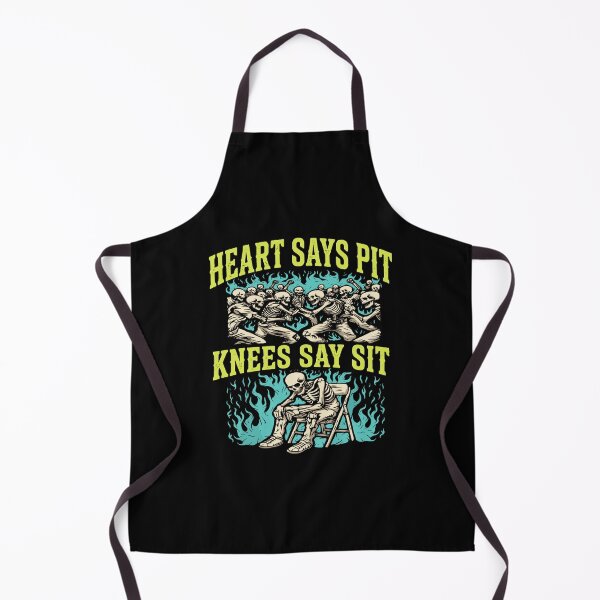 Item preview, heart says pit knees say sit skeleton funny designed and sold by JeffSteakley56.