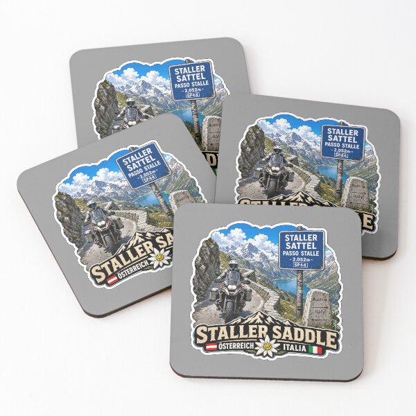Item preview, Staller Saddle, Staller Pass, Passo Stalle Italy, Austria Sticker TShirt 01 designed and sold by OuterShellUK.