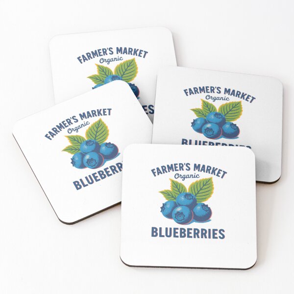 Item preview, Blueberries Retro Vintage Groovy Farm Fresh Foodie designed and sold by HBDStudio.