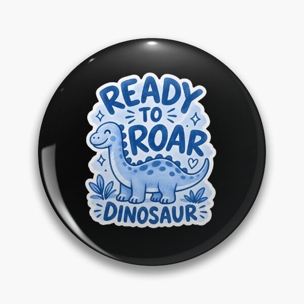 Item preview, Ready to Roar Dinosaur Cute Back to School Gift designed and sold by Lina Caro.