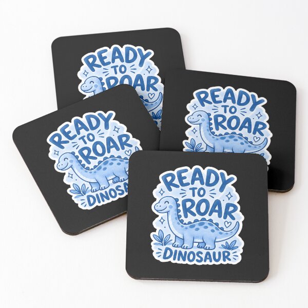 Item preview, Ready to Roar Dinosaur Cute Back to School Gift designed and sold by Lina Caro.