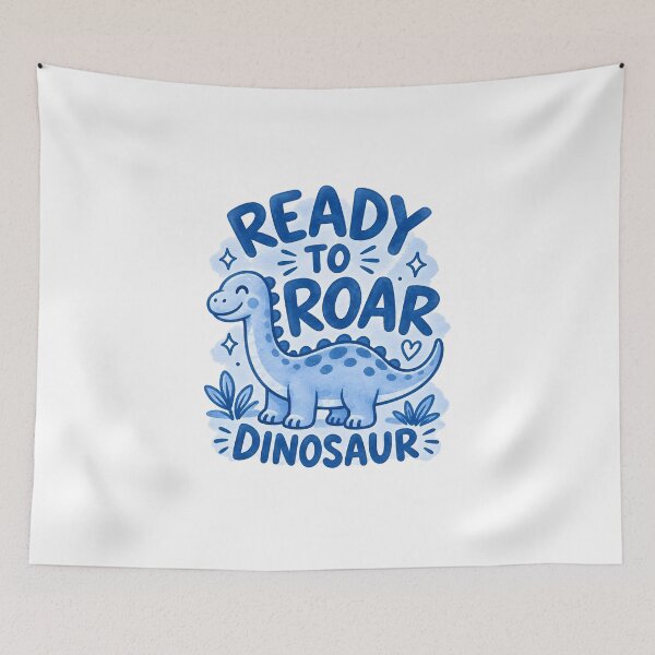 Item preview, Ready to Roar Dinosaur Cute Back to School Gift designed and sold by Lina Caro.