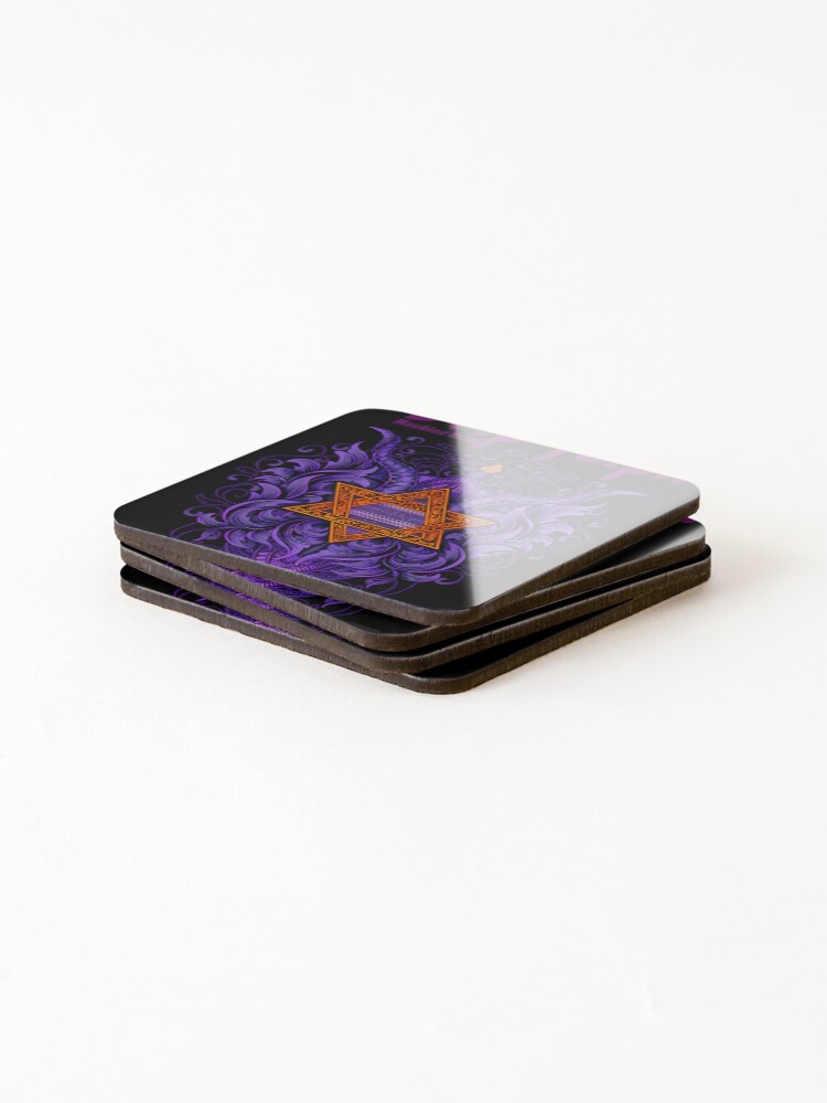Thumbnail 4 of 5, Coasters (Set of 4), Machine Head designed and sold by StudioGothics.