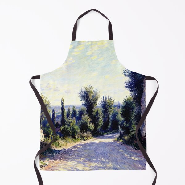 Item preview, Road near Giverny (2): A Sunlit Impressionist Journey Along a Peaceful Country Lane designed and sold by artdesignsnow.