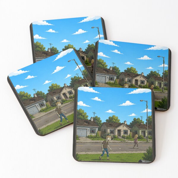 Item preview, Zombie Suburban Apocalypse designed and sold by NordenPosters.