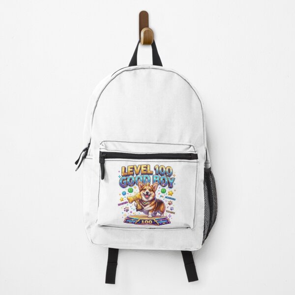Item preview, Level 100 Good Boy Corgi Gaming Art designed and sold by pradeepvisuals.