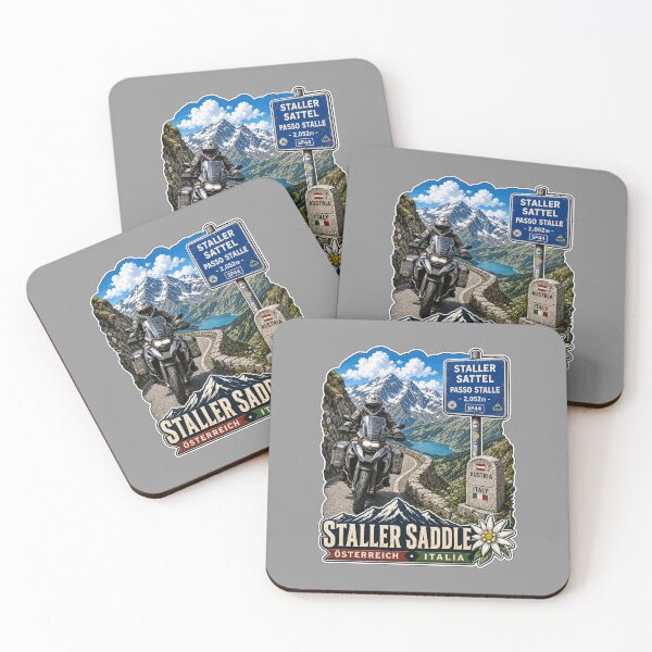 Item preview, Staller Saddle, Staller Pass, Passo Stalle Italy, Austria Sticker TShirt 02 designed and sold by OuterShellUK.