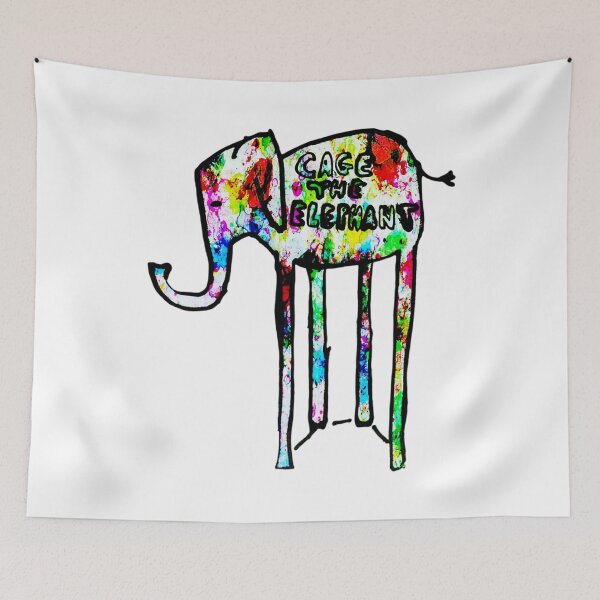 Item preview, Colorful Elephant Psychedelic Rock Music Group designed and sold by DrawingSarc.