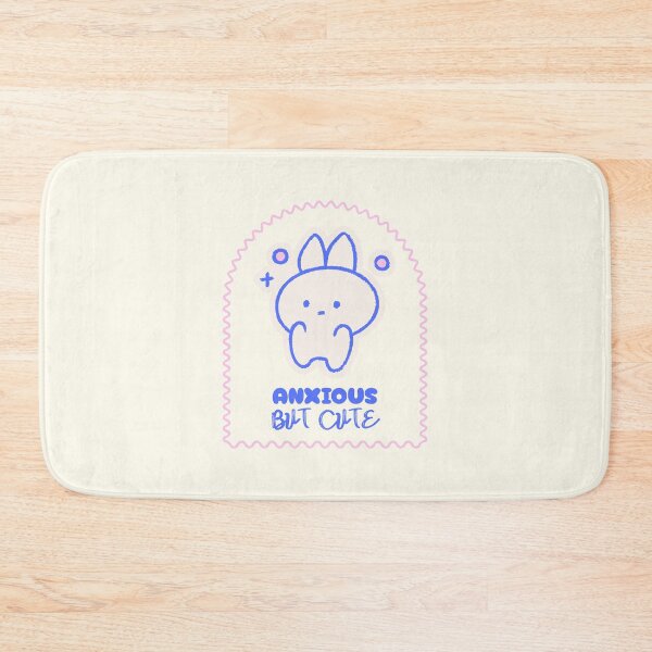 Item preview, Anxious But Cute Kawaii Bunny Stamp designed and sold by jianina-alondra.