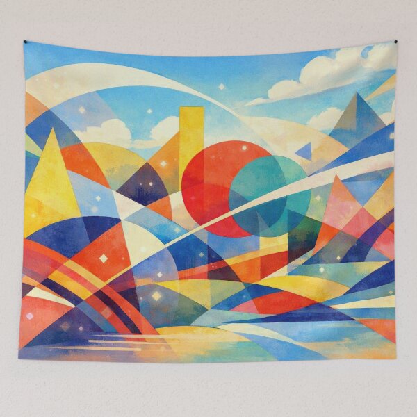 Item preview, Geometric color poetry in space designed and sold by Sigtrix.