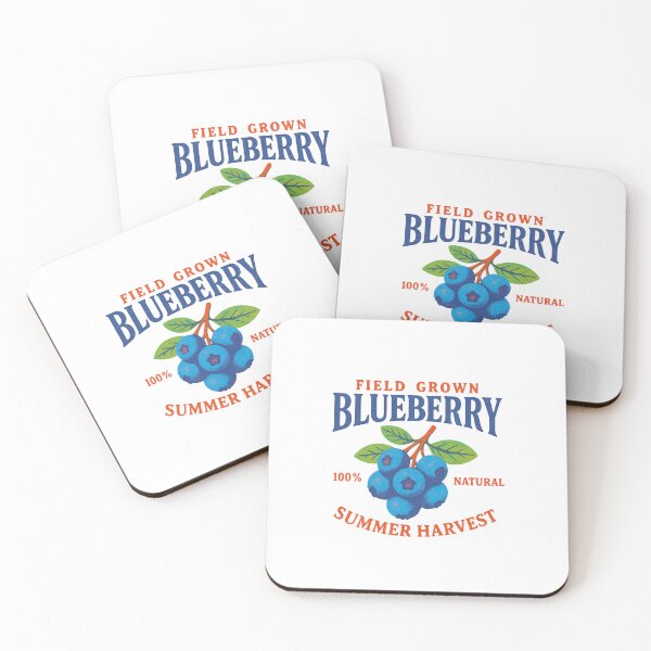Item preview, Blueberries Retro Vintage Groovy Farm Fresh Foodie designed and sold by HBDStudio.