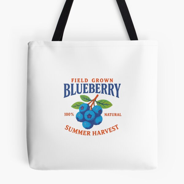 Item preview, Blueberries Retro Vintage Groovy Farm Fresh Foodie designed and sold by HBDStudio.