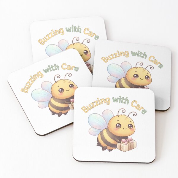 Item preview, Buzzling With Care – Cute Bee Buzzle Lover Design designed and sold by Kayshies8120.