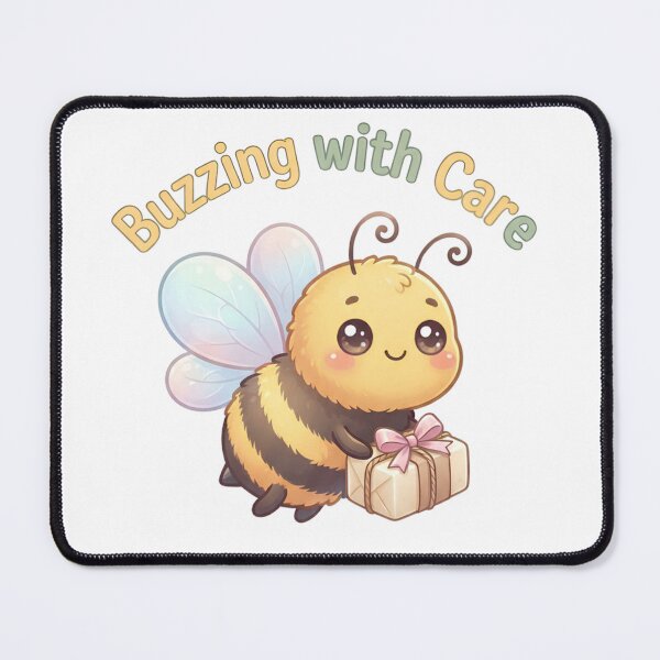 Item preview, Buzzling With Care – Cute Bee Buzzle Lover Design designed and sold by Kayshies8120.