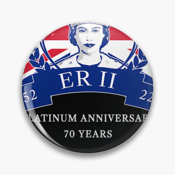 Item preview, Queen elizabeth ii platinum jubilee  years with union jack designed and sold by ArtisticTpulse.