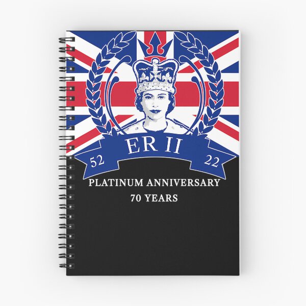 Item preview, Queen elizabeth ii platinum jubilee  years with union jack designed and sold by ArtisticTpulse.