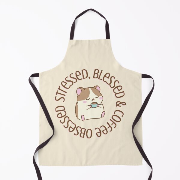 Item preview, Stressed Blessed Coffee Obsessed Hamster designed and sold by jianina-alondra.