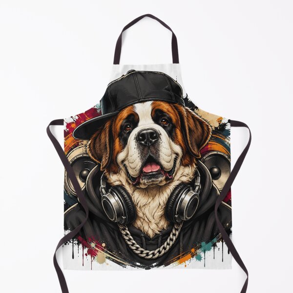 Item preview, Saint Bernard Hip Hop Music Star designed and sold by Kolibra.