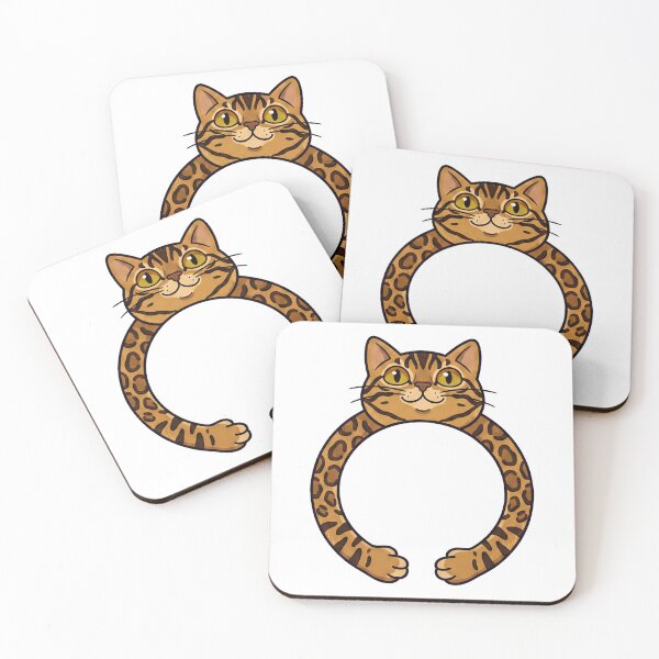Item preview, Hugging Bengal Cat designed and sold by brkvdesign.