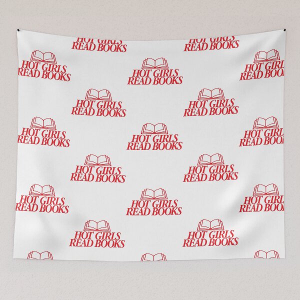 Item preview, Hot Girls Read Books Red Version designed and sold by Jayne-eSiovbt.
