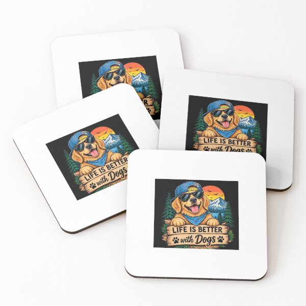 Item preview, Life Is Better With Dogs designed and sold by ThilankaDesign.
