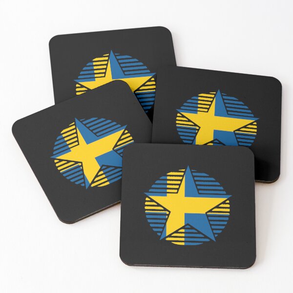 Item preview, Retro Sweden Flag Star SE designed and sold by shitpostee.