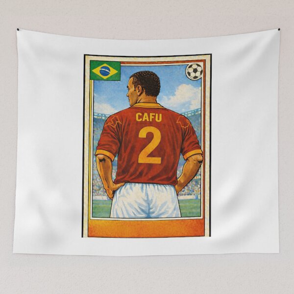 Item preview, il pendolino - retro cafu as roma shirt. designed and sold by JeffSteakley56.