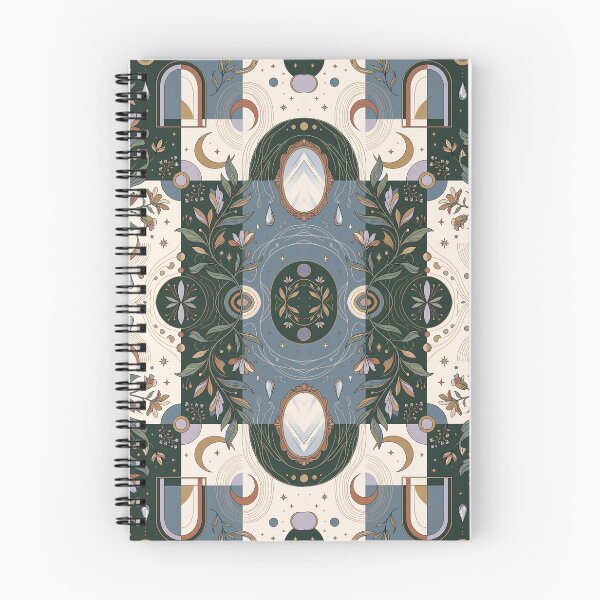 Item preview, Mirror Garden | Surreal Botanical Seamless Pattern | Elegant Organic Geometry designed and sold by AP Digi Store.