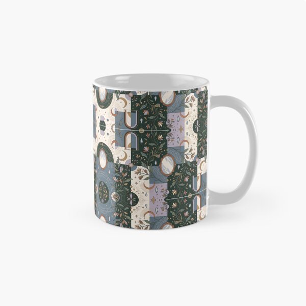 Item preview, Mirror Garden | Surreal Botanical Seamless Pattern | Elegant Organic Geometry designed and sold by AP Digi Store.